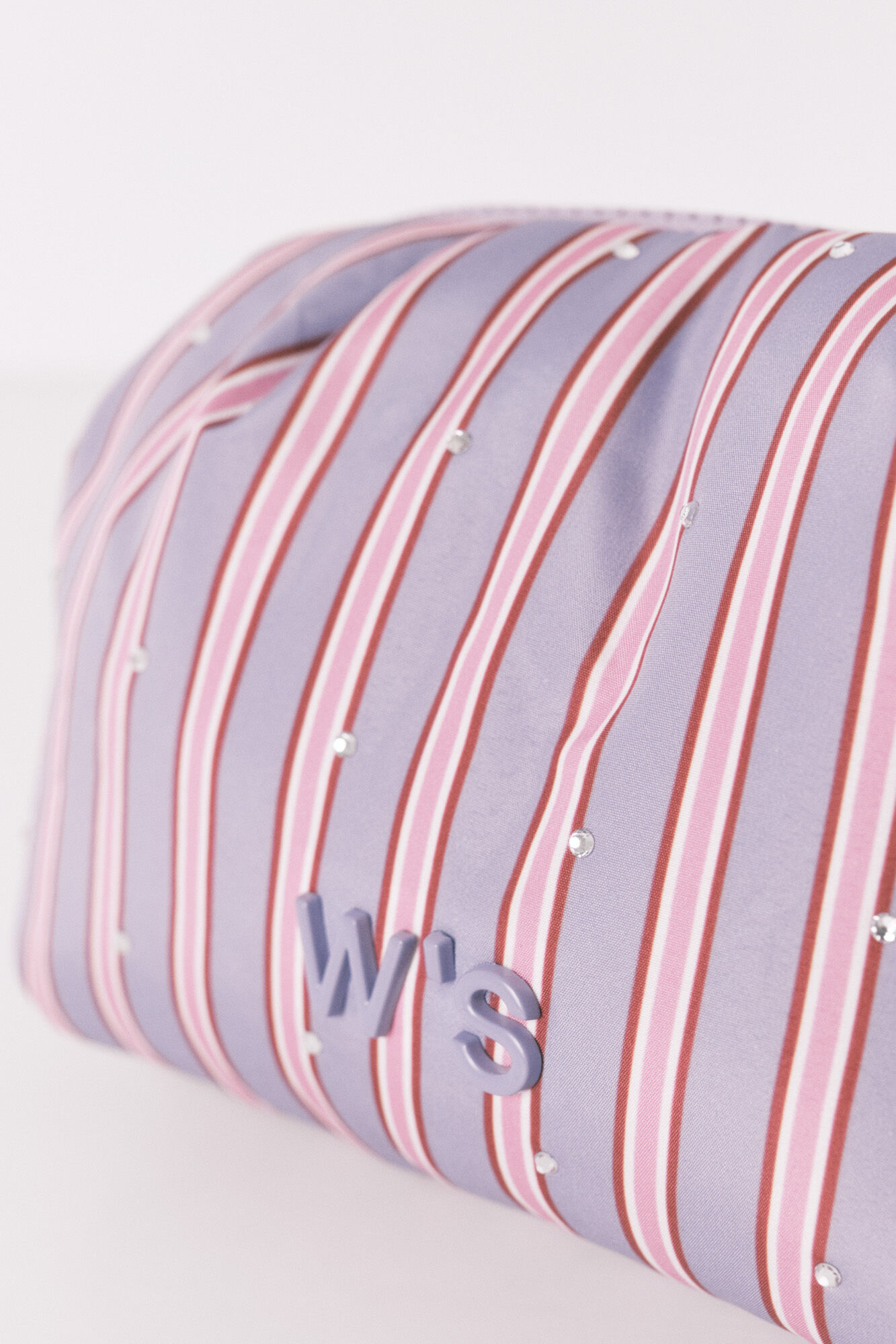 Women'secret N&eacute;cessaire pequena acolchoada com riscas de strass 