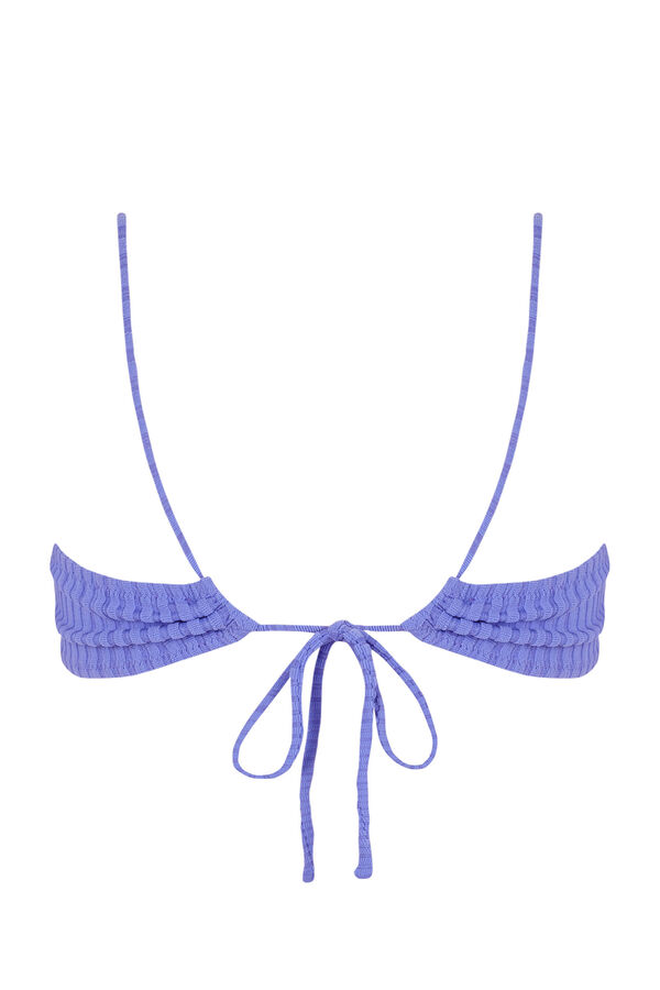 Womensecret Pacific Sail bikini top Ljubičasta/Lila