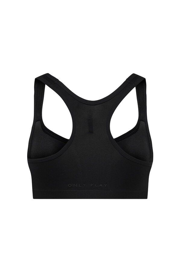 Womensecret Medium intensity sports bra noir