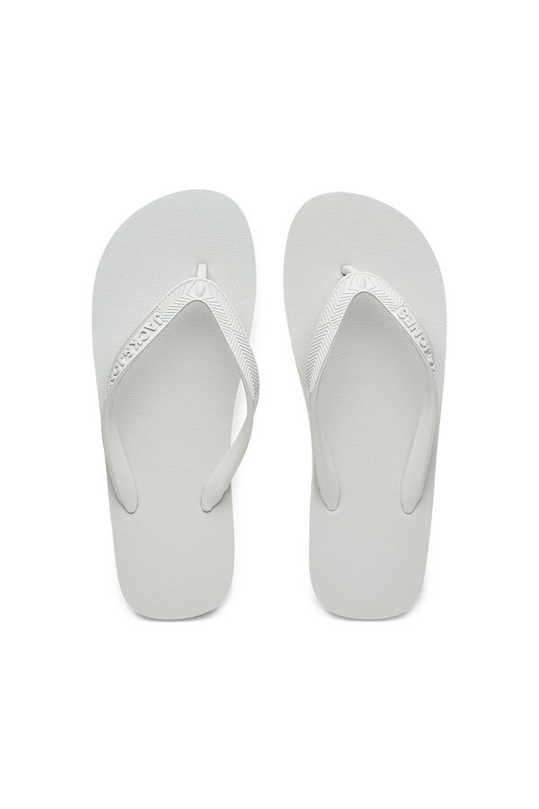 Jack & Jones Logo flip-flop style sandal grey
