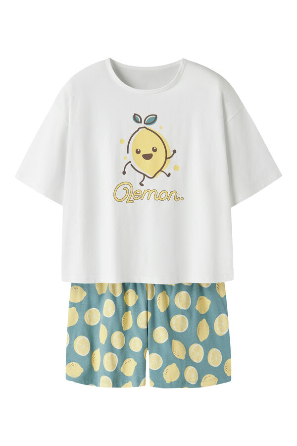 Name it Pijama corto de ni&ntilde;a turquesa