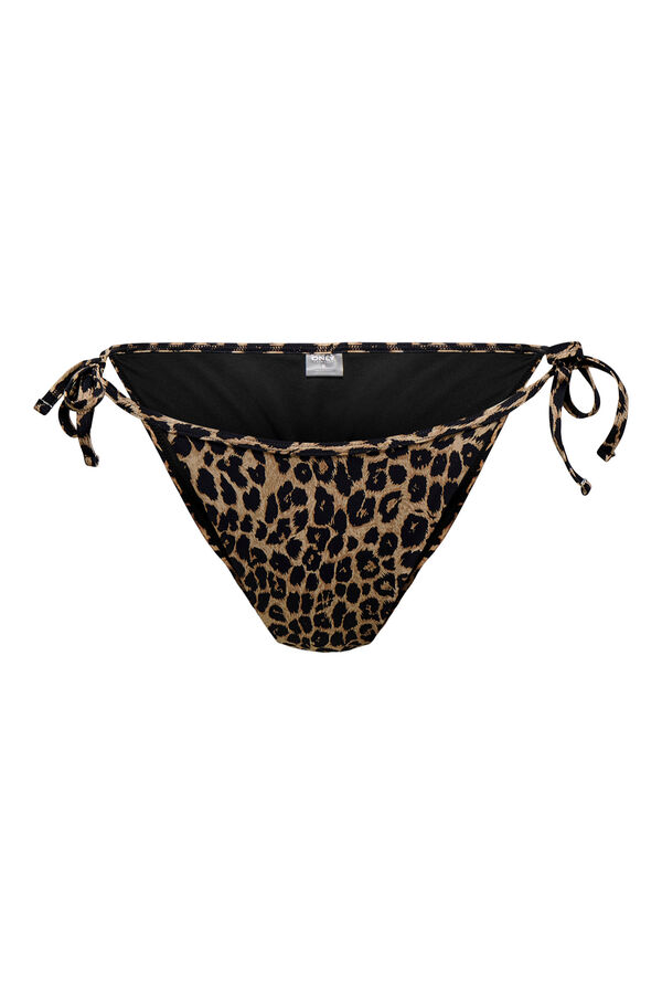 Only Braga de bikini cl&aacute;sica leopardo estampado