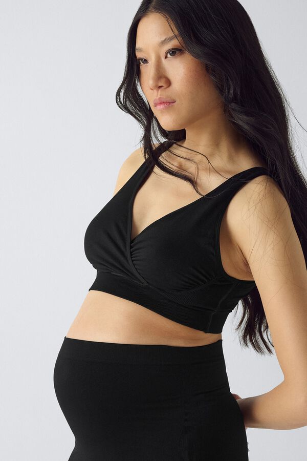 Only Maternity Pack of 2 nursing bras brown
