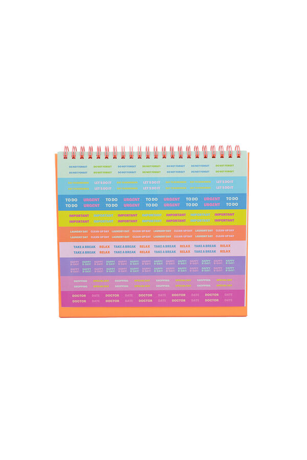 Mr. Wonderful Desk calendar 2026 - Ready, steady... go! printed