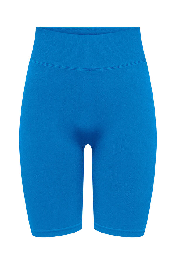 Only Play Scrunch-Biker-Leggings Blau