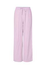 Pieces Pantalon ample confortable en coton rose
