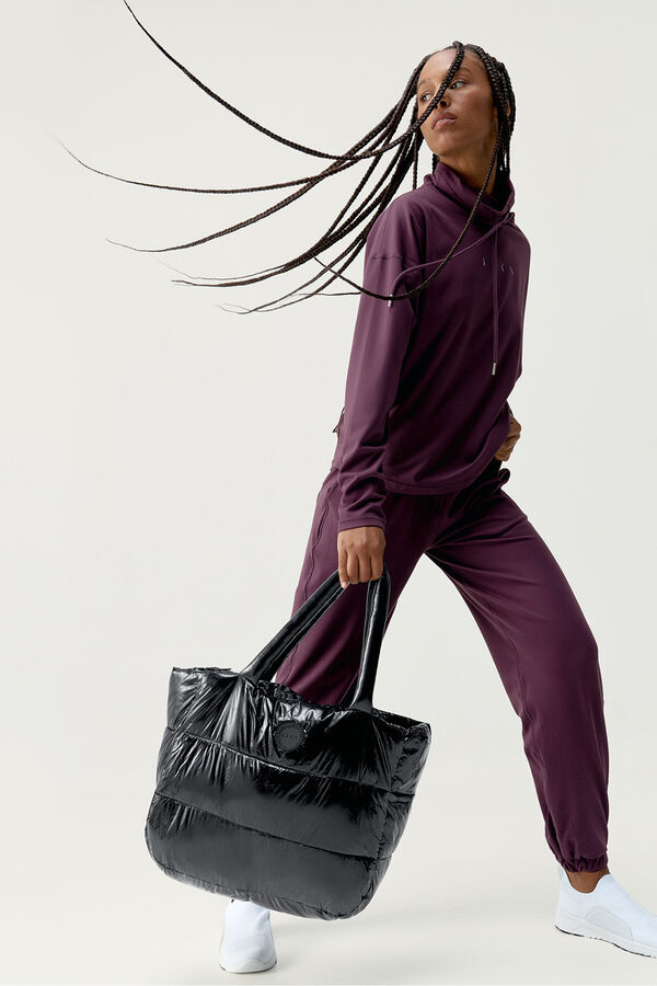 Born Living Yoga Tote Bag Manon Black Schwarz