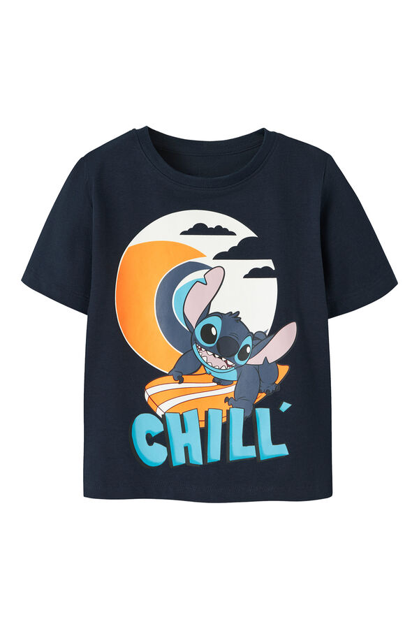 Name it Stitch kid's short-sleeved T-shirt blue