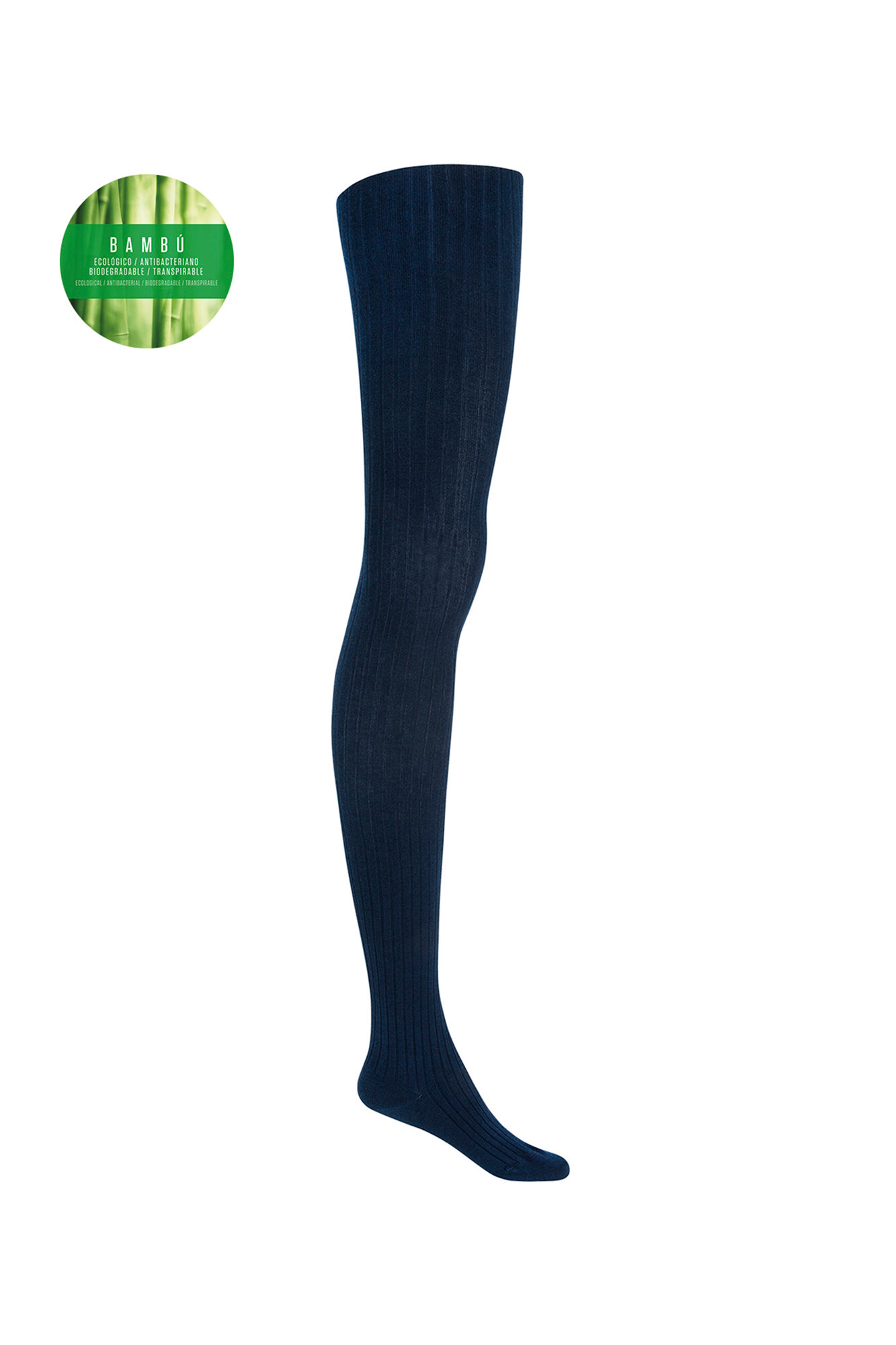 Punto Blanco Meias com nervuras