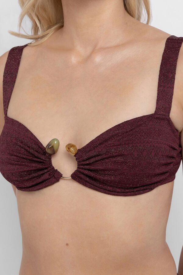 Dorina Unpadded bikini top USHUAIA printed