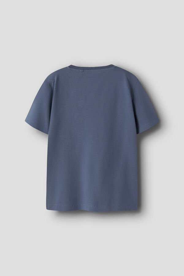 Name it Boy's short sleeve pocket T-shirt blue