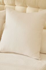 Calma House Baumwoll-Kissenbezug 60x60 Wei&szlig;