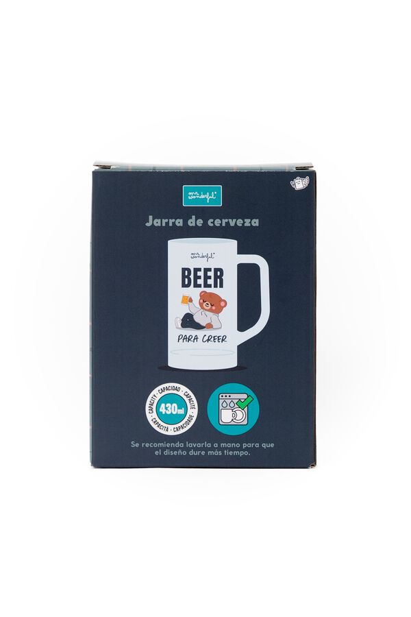 Mr. Wonderful Beer mug - Beer para creer printed