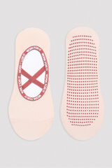 Penti Meias antideslizantes rosa