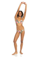Womensecret Women's cheeky bikini bottoms - Printed Beach Classics  szürke