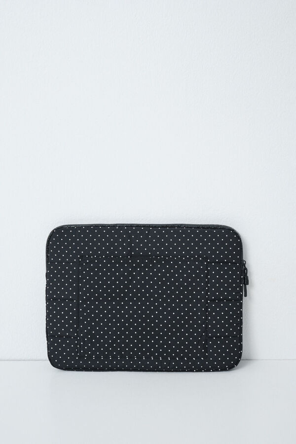 Women'secret Black polka-dots laptop case black