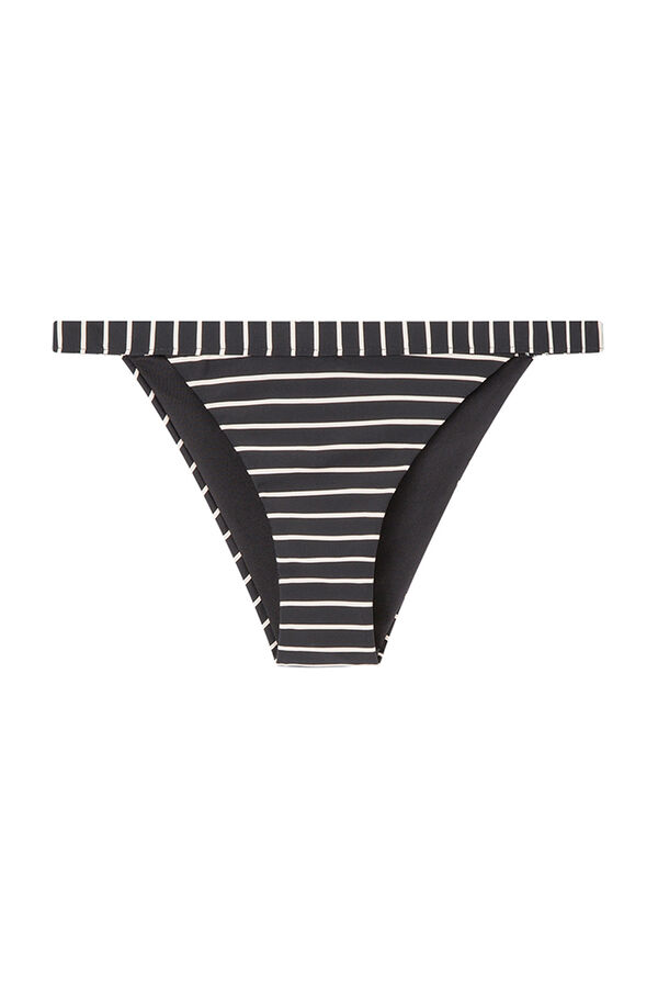 Womensecret Striped bikini bottoms printed