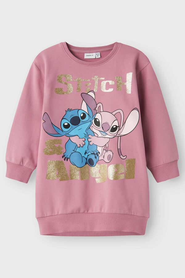 Name it Lilo & Stitch Kleid Rosa
