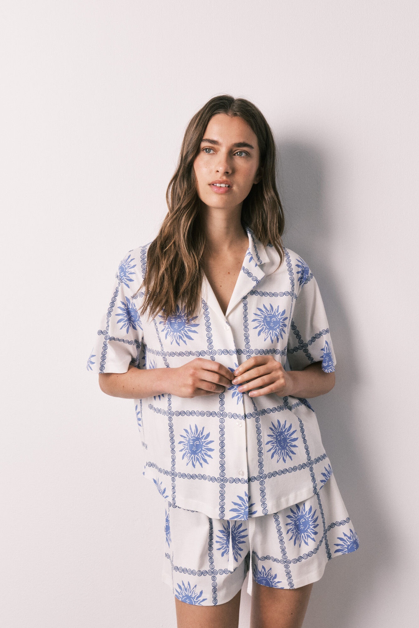 Women'secret Cotton short classic pyjamas