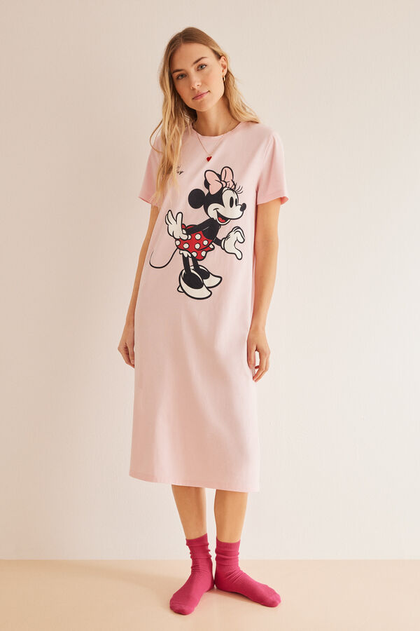 Womensecret 100% cotton Minnie nightgown pink