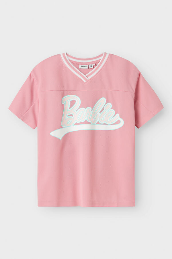Name it Barbie kurz&auml;rmelig -Shirt Rosa