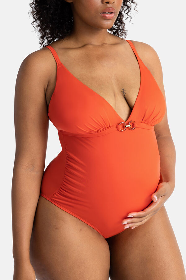 Womensecret Maternity Swimsuit piros