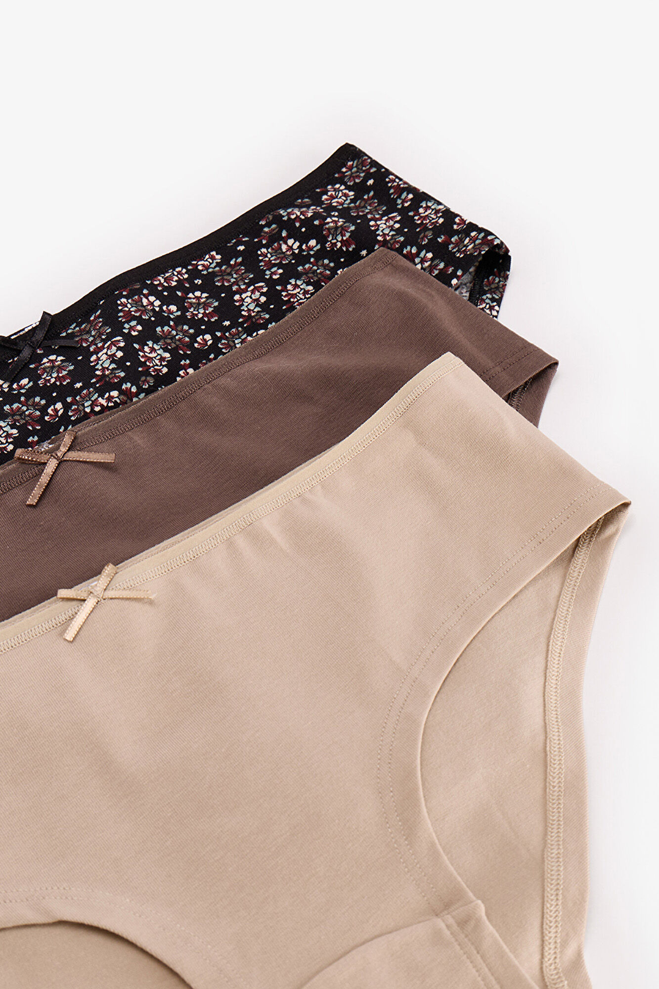 Penti Pack de 3 Cuequinhas Hipster Florais