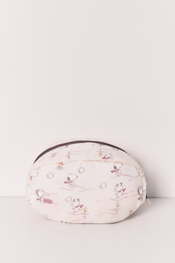 Women'secret Pink medium vanity case Snoopy red