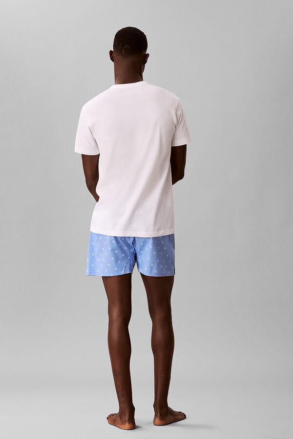 Calvin Klein Conjunto pijama corto rayas estampado