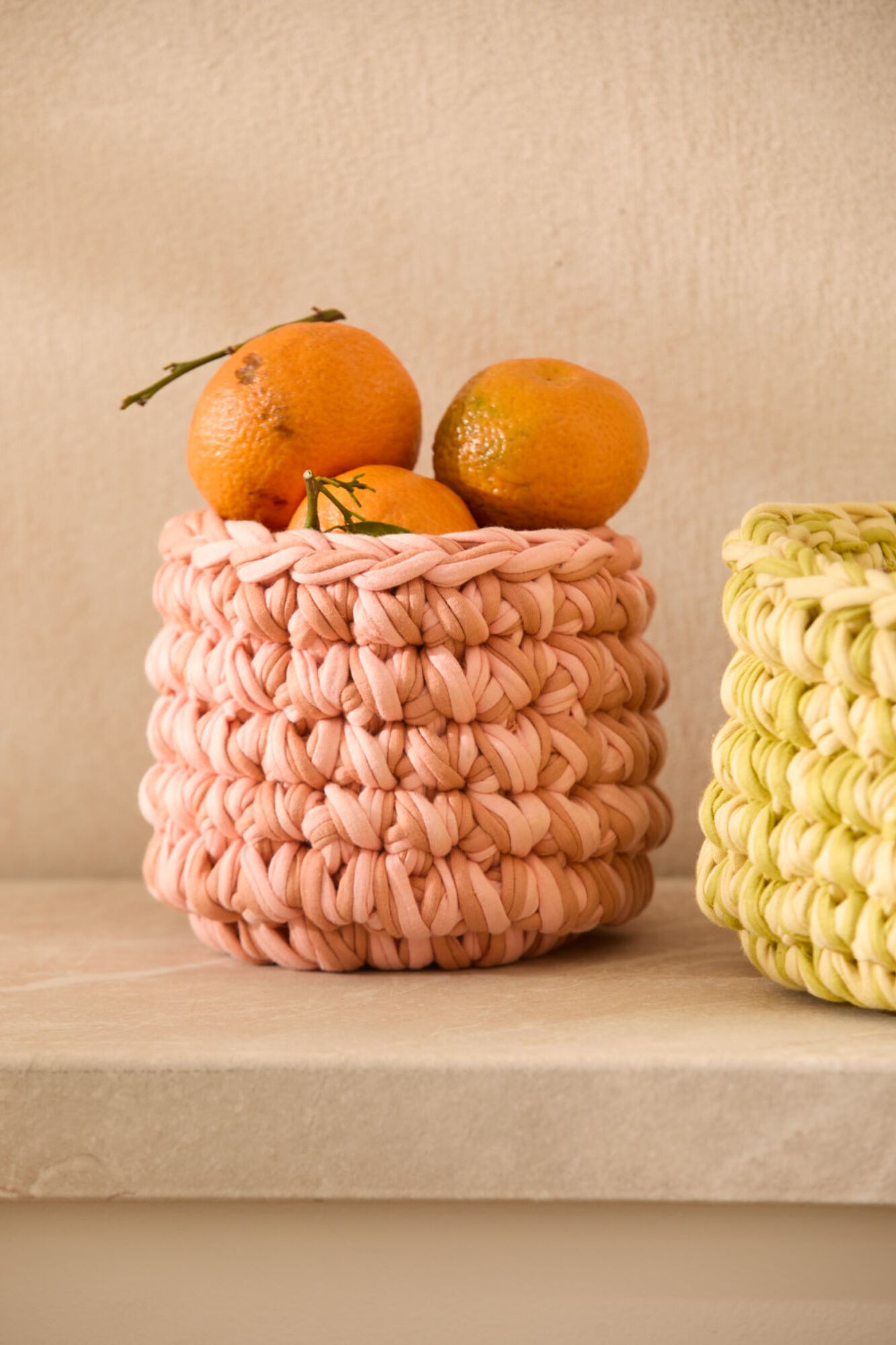 Calma House Cesto em algod&atilde;o 14x14