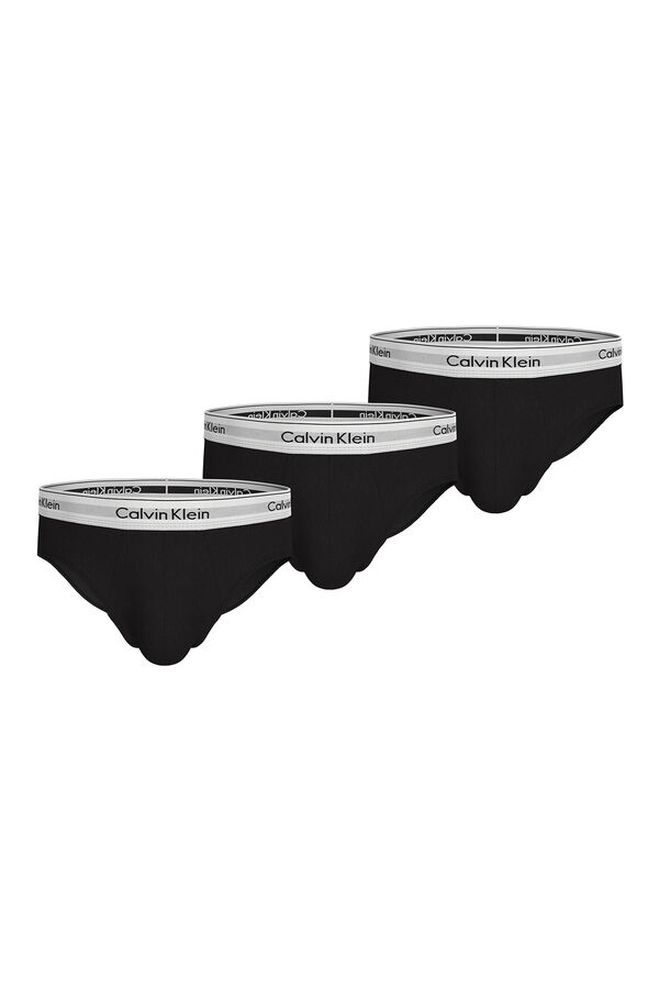Calvin Klein Pack 3 calzoncillos slips negro