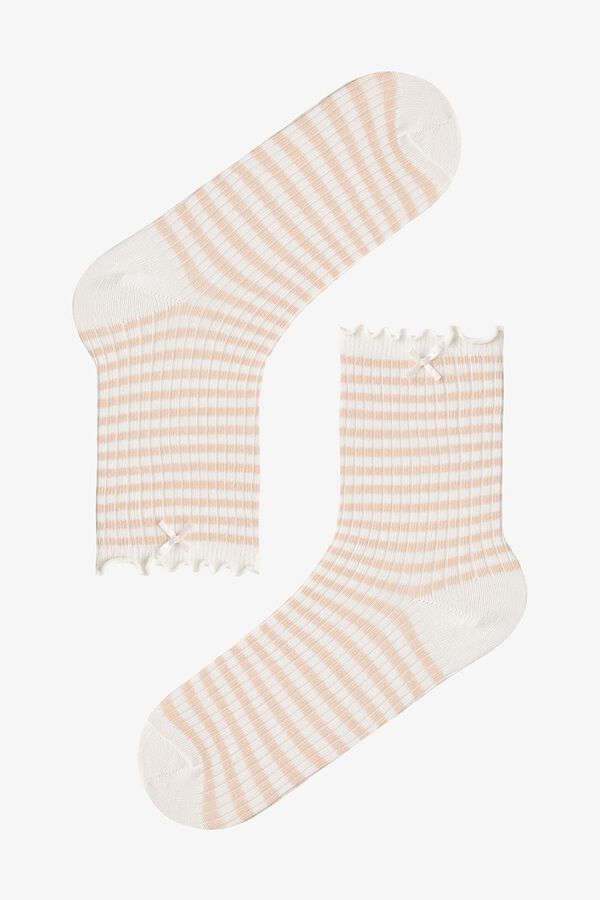 Penti Striped 2-pack ankle socks printed