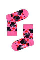 Womensecret Pink children's Disney print socks with Minnie and polka dots rózsaszín