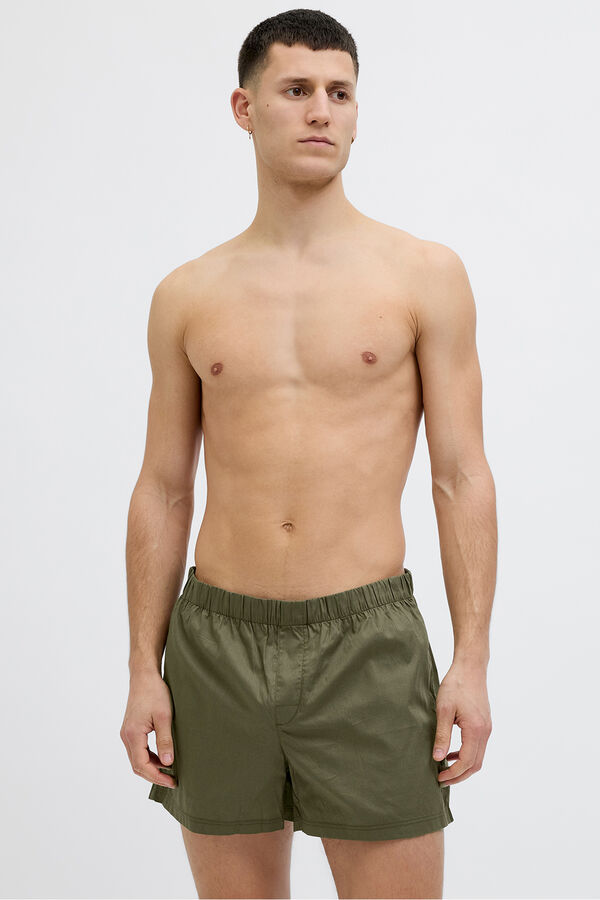 Jack & Jones Combined Poplin Boxer Pack 3 nude