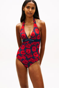Tommy Hilfiger Ba&ntilde;ador halter estampado floral