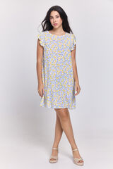 Pieces Robe ECOVERO&trade; imprim&eacute;e blanc