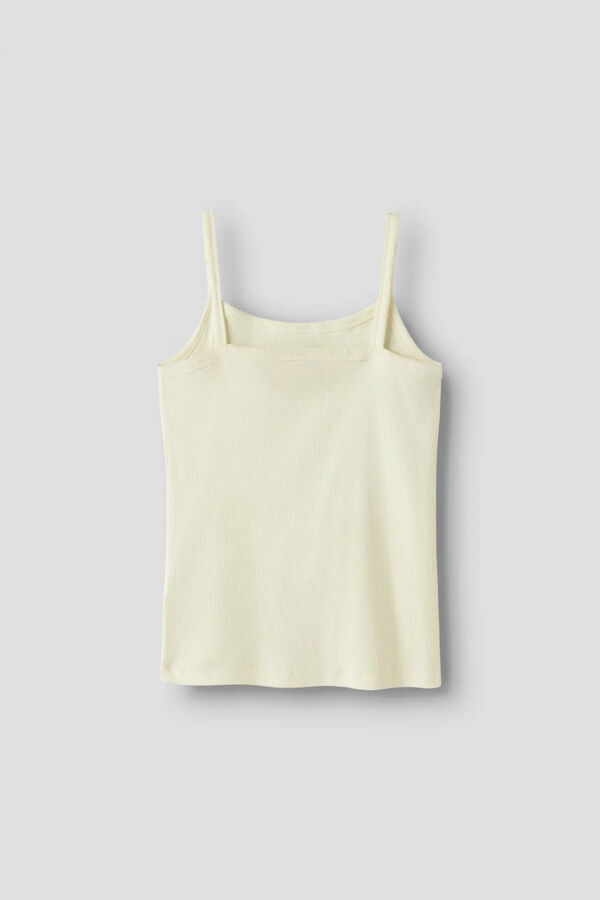 Lmtd Top de tirantes amarillo