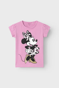 Womensecret Camiseta Minnie niña morado/lila