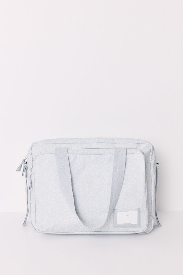 Womensecret Allover dot print maternity bag grey