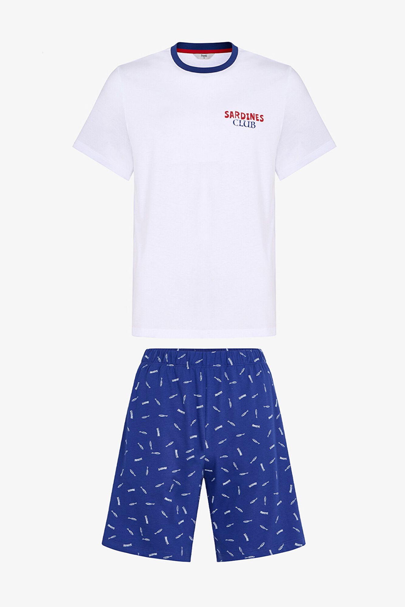 Penti Pijama curto sardinhas