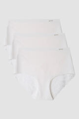 Gisela Cuequinha de cintura alta cortada a laser bege