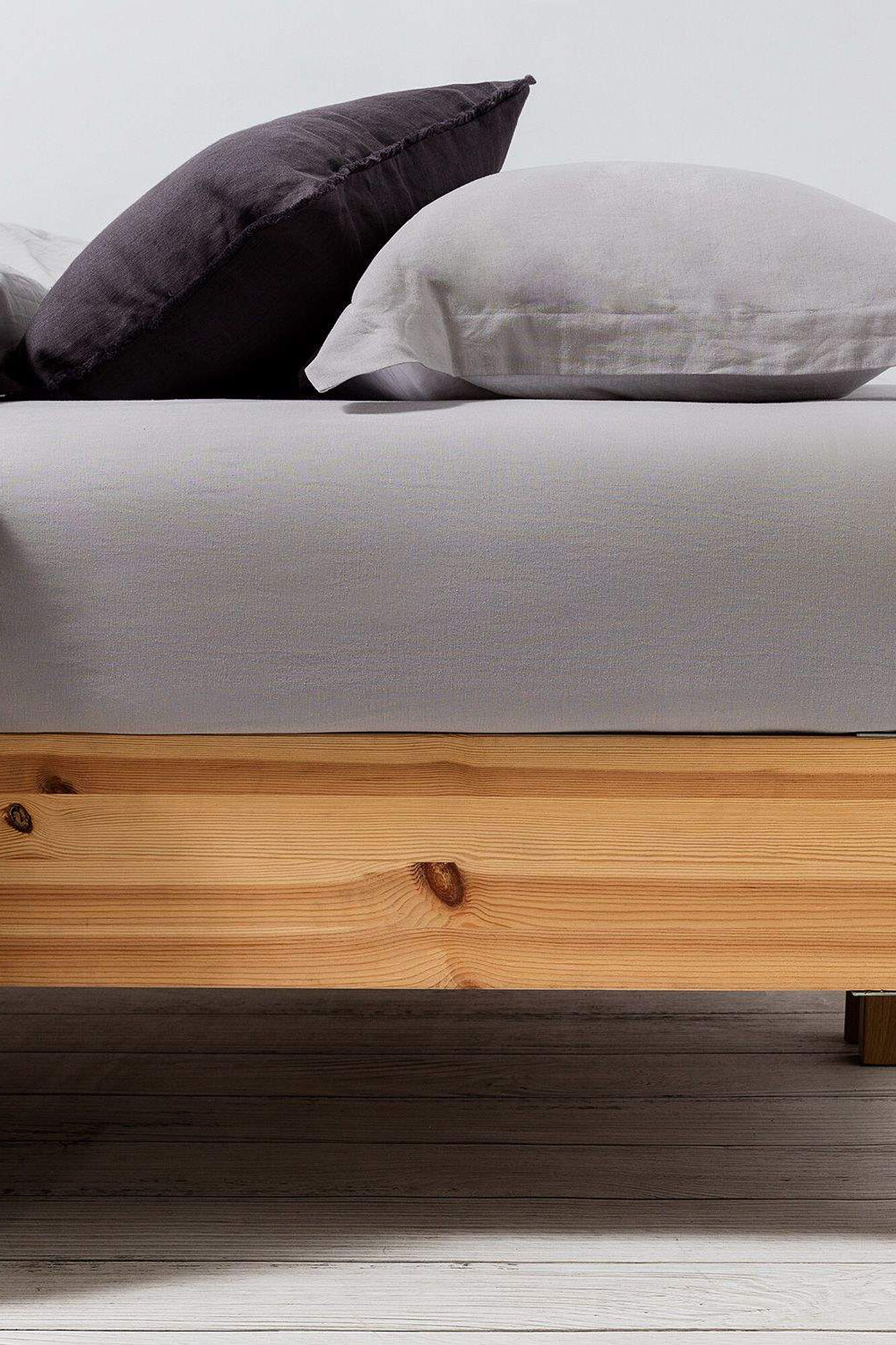 Textura Spannbetttuch Baumwollleine. Bett 80-90 cm.