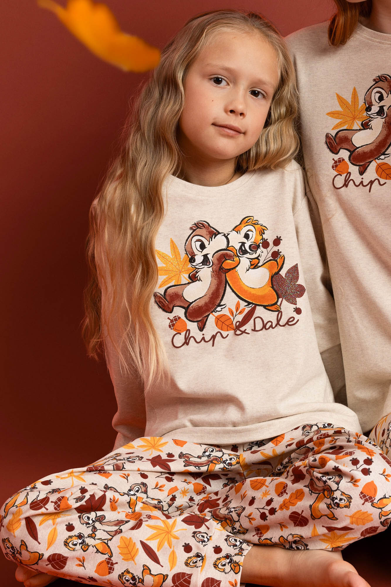 Admas Pijama infantil largo Chip&Dale oto&ntilde;o