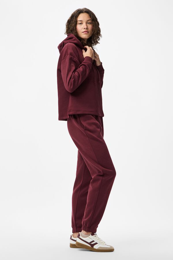 Pieces Jogger trousers red