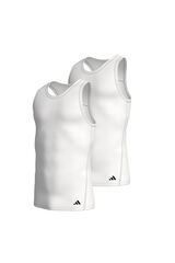 Adidas Pack of 2 vest tops white