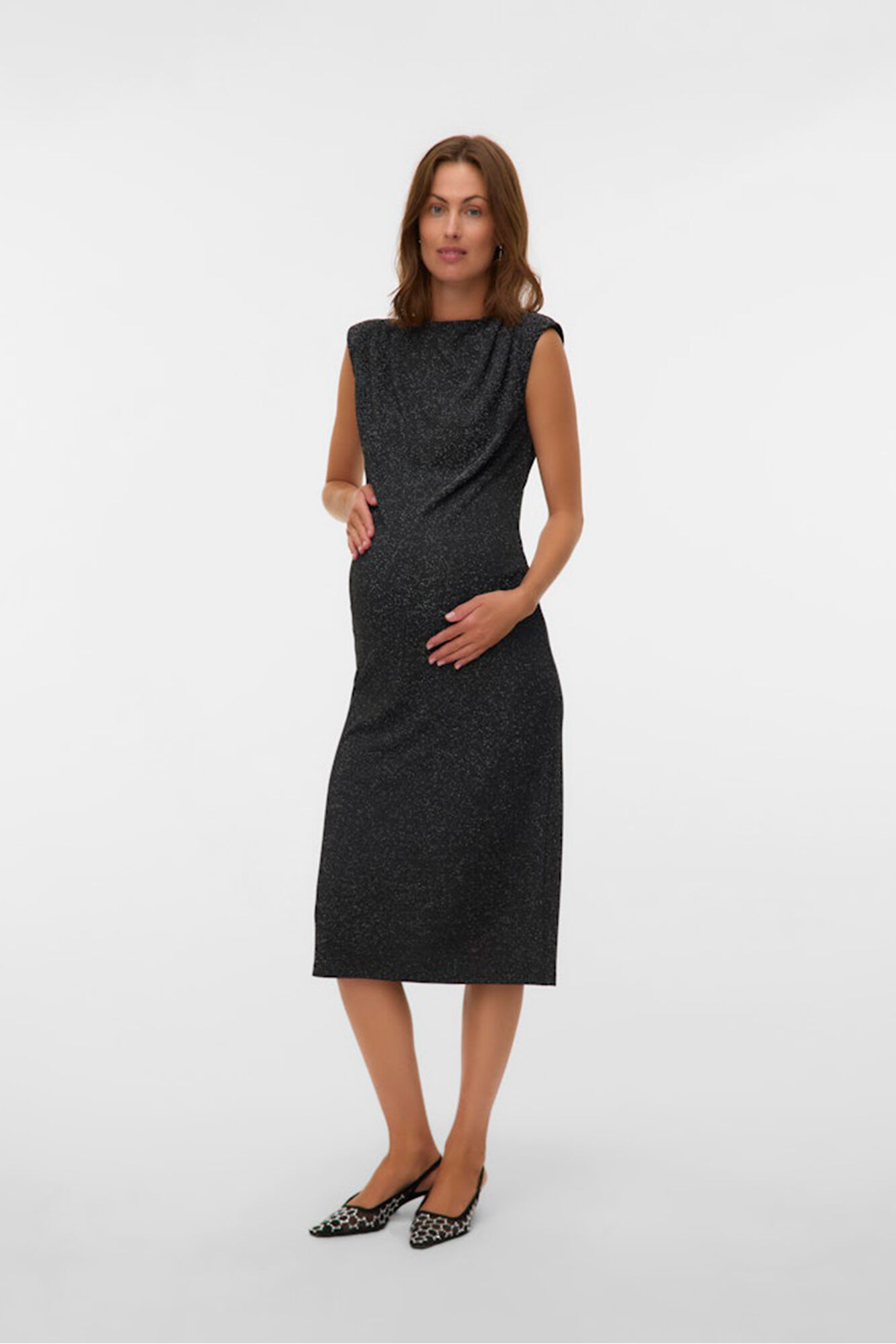 Mamalicious Vestido midi maternity