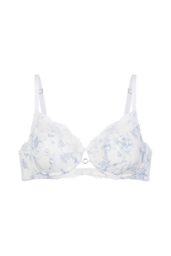 Dorina Unpadded balconette bra DARLA white
