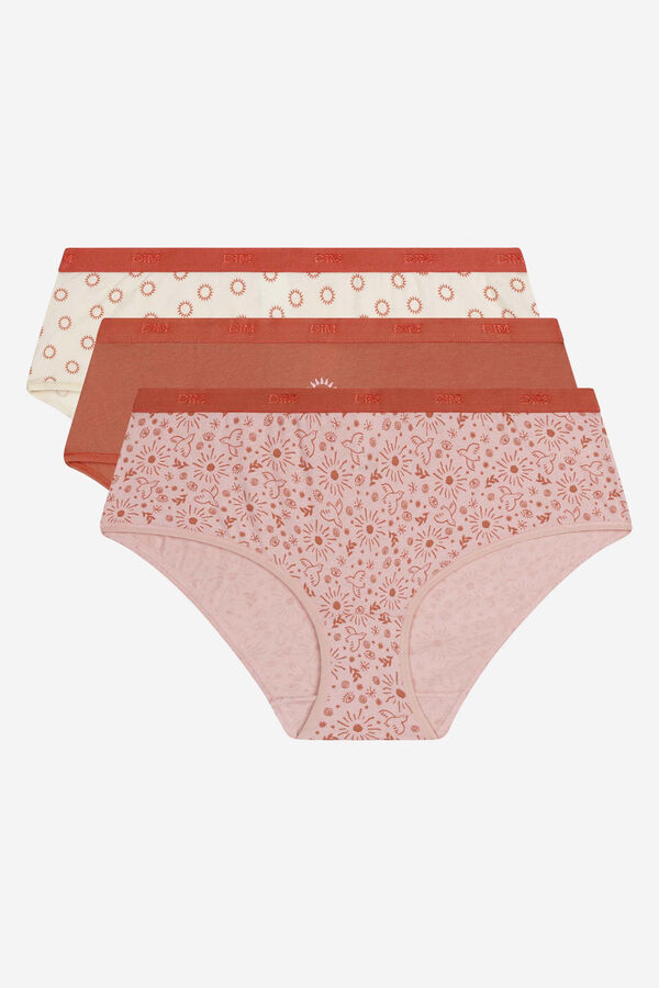 DIM Pack 3 culottes estampados estampado