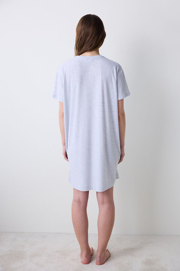 Penti Camis&oacute;n corto gris estampado gris