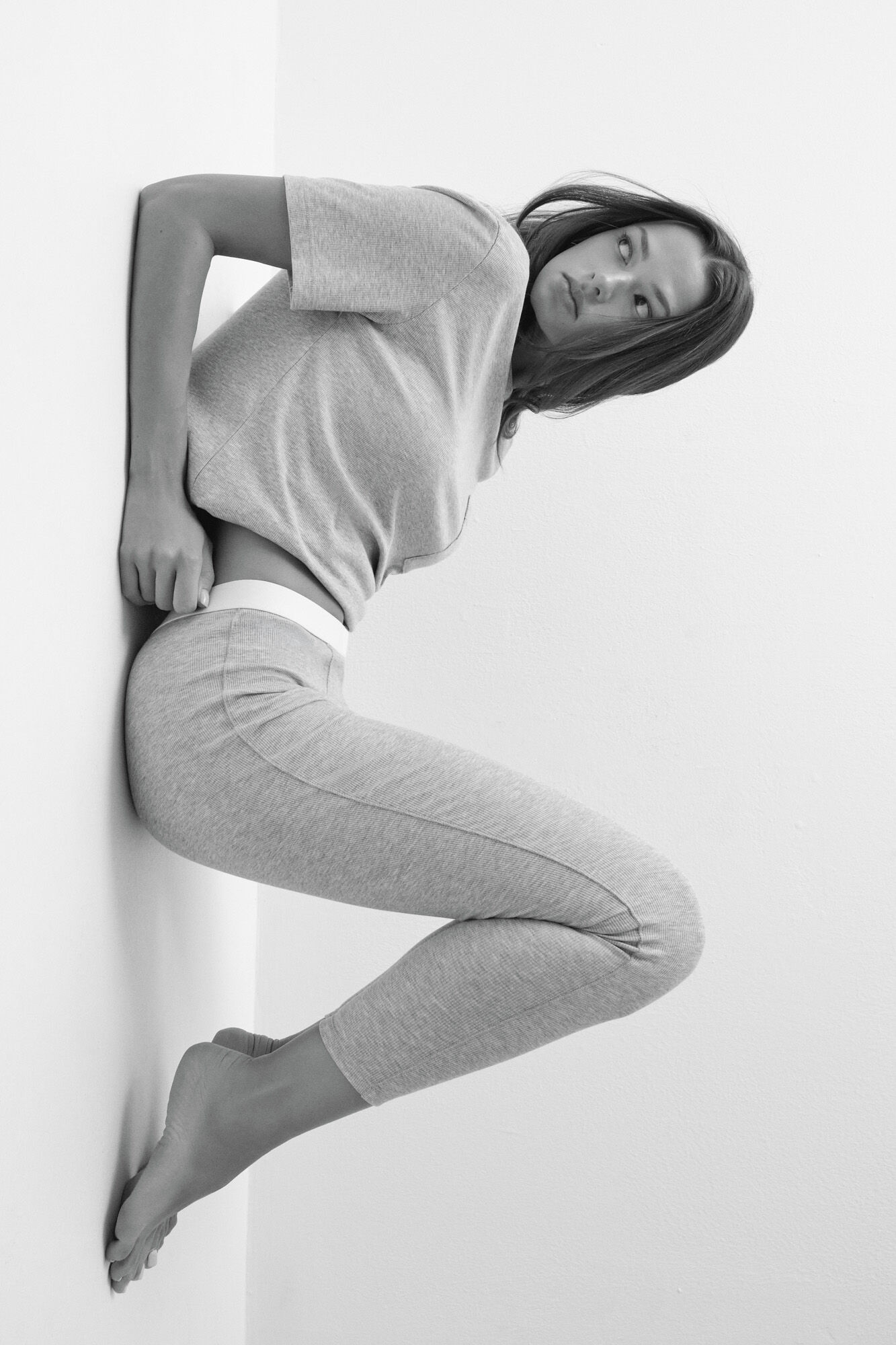 Women'secret Grey long pyjamas T-shirt leggings